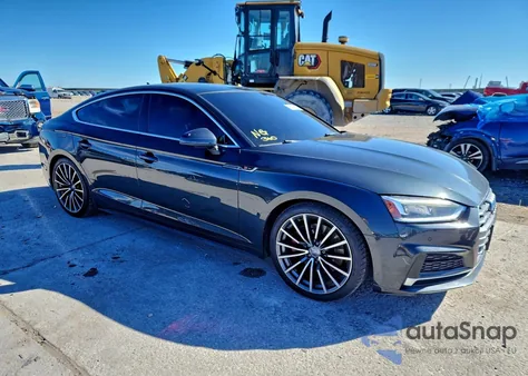2018 Audi A5 Premium Plus S-Line из США, поврежденный, VIN WAUENCF57JA127462